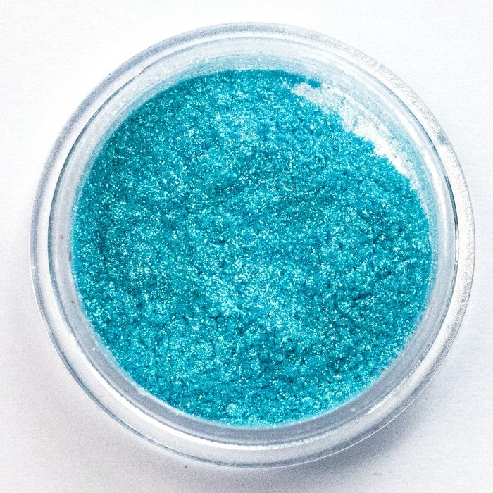 Turquoise-Cyan Aurora Shimmer, photo 1