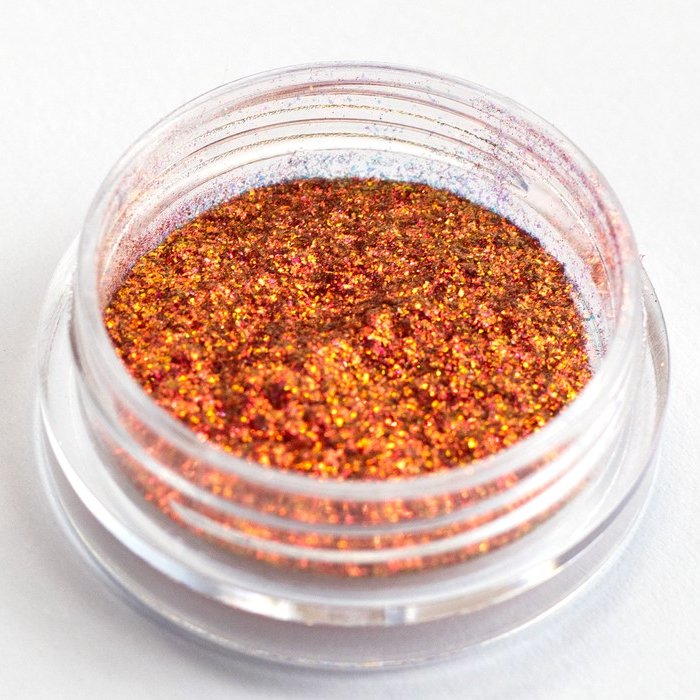 Copper-Red-Gold Aurora Shimmer, photo 2