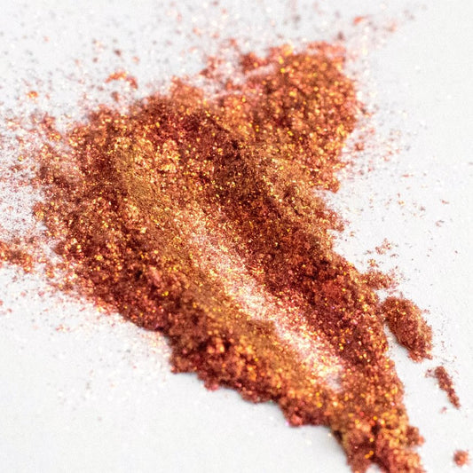 Copper-Red-Gold Aurora Shimmer, photo 5
