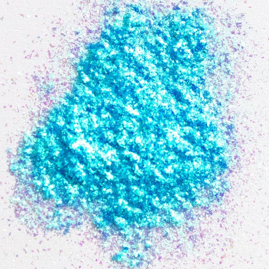 Cyan-Violet-Blue Aurora Shimmer, photo 2