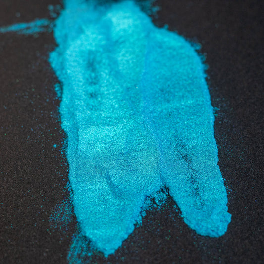 Bright Blue Aqua-Cyan Aurora Shimmer, photo 7