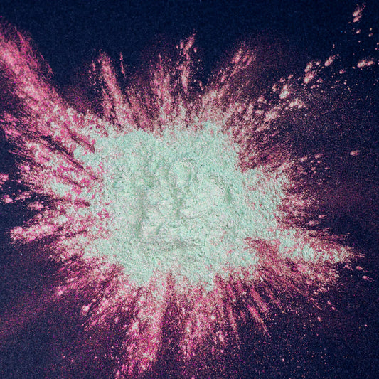 Green Orange-Pink Aurora Shimmer, photo 5