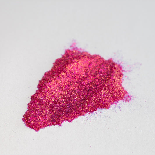 Magenta Pink-Gold Aurora Shimmer, photo 11