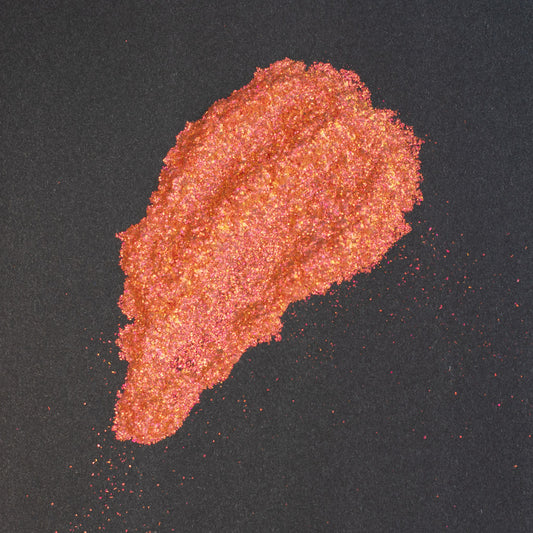 Orange Coral-Gold Aurora Shimmer, photo 9