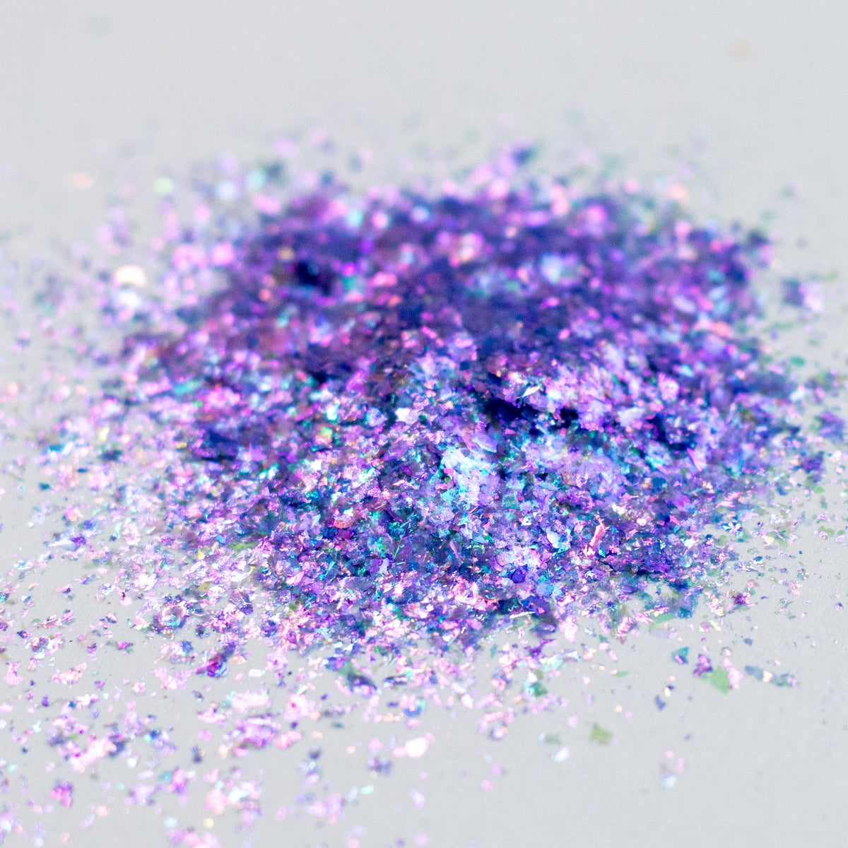 Periwinkle Blue-Purple-Teal Aurora Flakes, photo 9