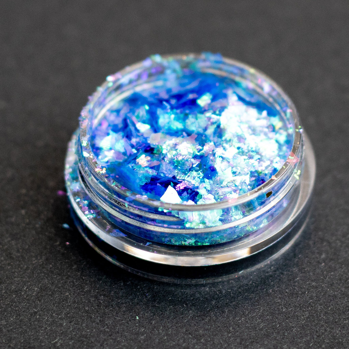 Royal Blue-Turquoise Aurora Flakes, photo 6