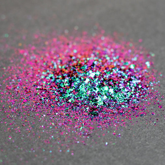 Green-Blue-Magenta Chameleon Flakes, photo 7