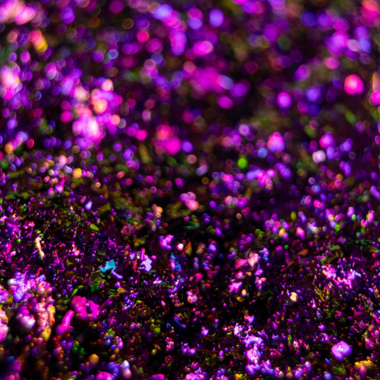 Purple-Pink-Gold Chameleon Flakes, photo 4