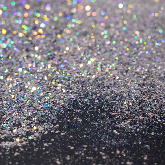 Silver Holographic Mixed Glitter, photo 2