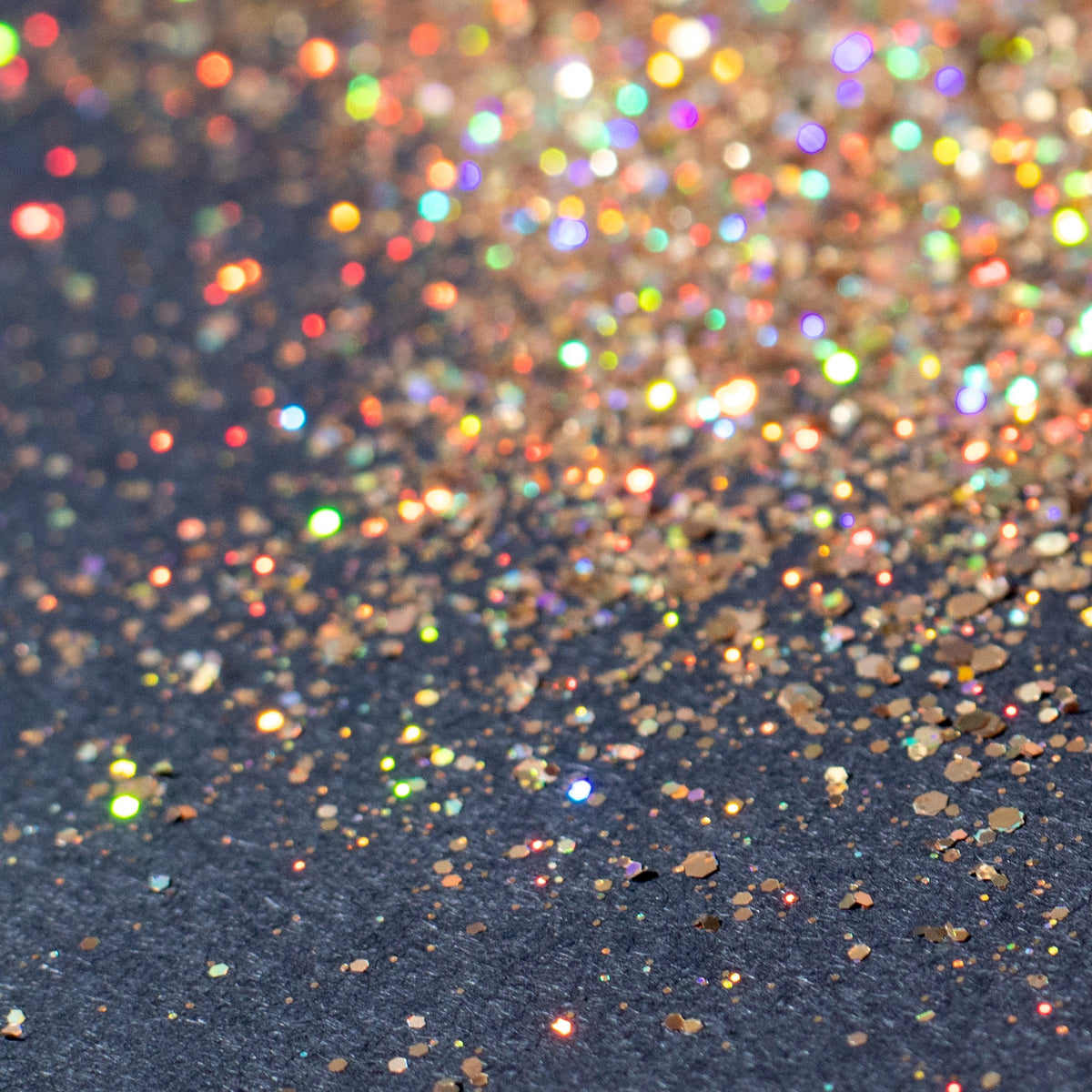 Champagne Gold Holographic Mixed Glitter, photo 7