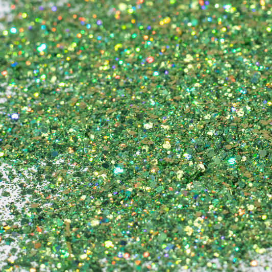 Mint Green Holographic Mixed Glitter, photo 2