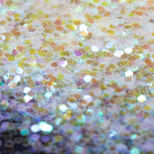 White Rainbow Iridescent Glitter, photo 4
