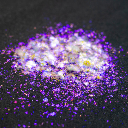 Blue-Indigo Iridescent Flakes, photo 8