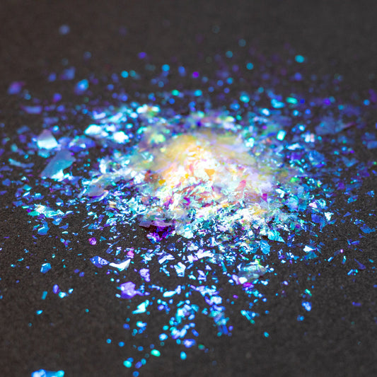 Green-Blue Iridescent Flakes, photo 8
