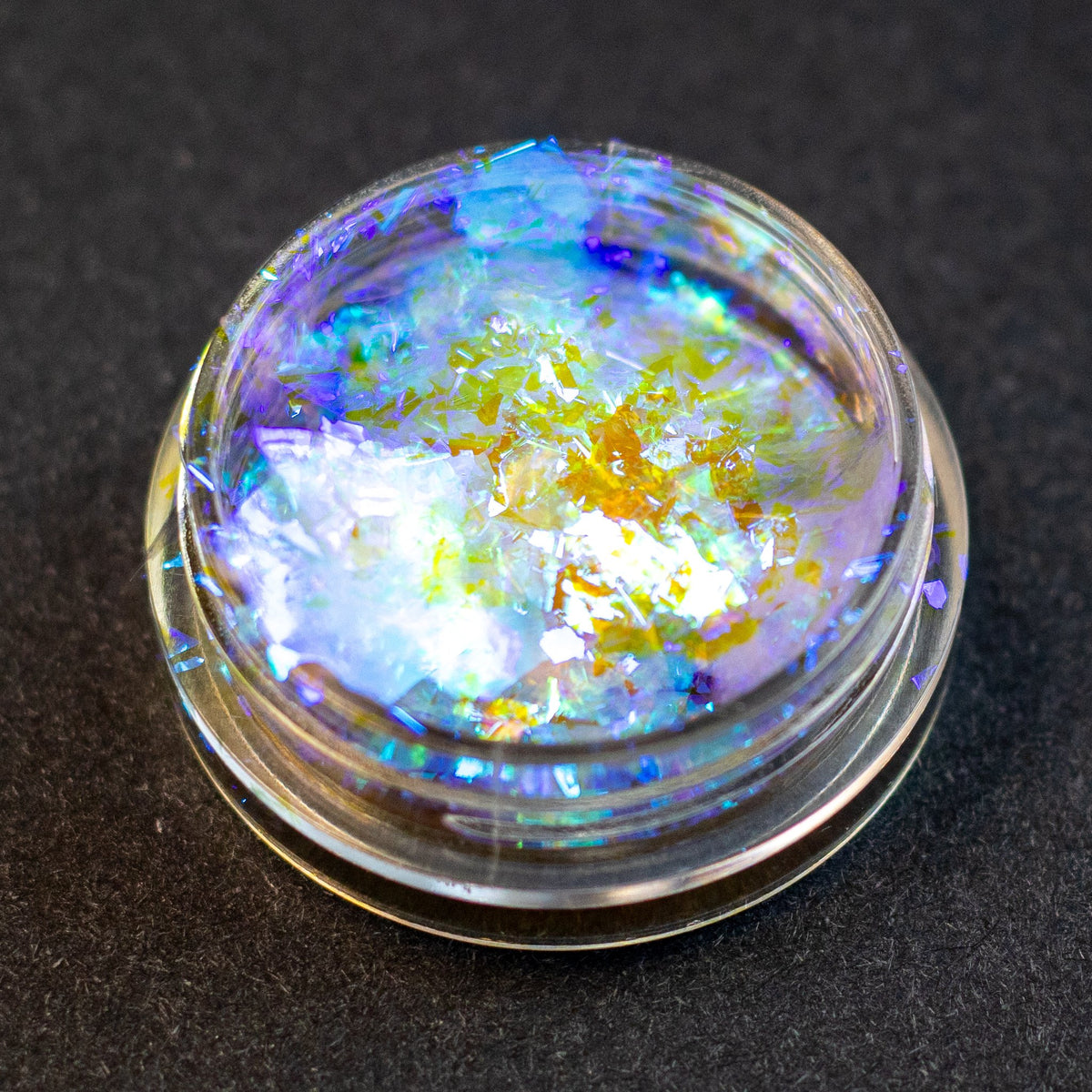 Cyan-Blue Iridescent Flakes, photo 7