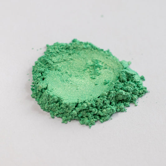 Peacock Green Mica Powder, photo 3
