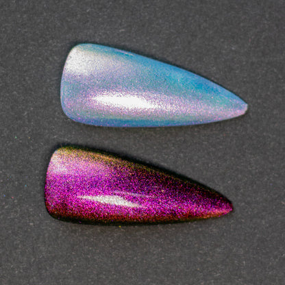 ASH04 - Blue Pink-Green Aurora Shimmer, photo 5