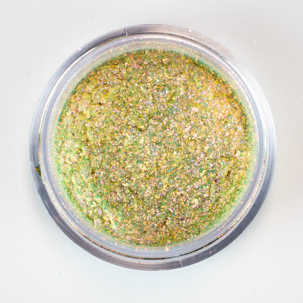 Champagne Red-Gold-Green Aurora Shimmer, photo 5