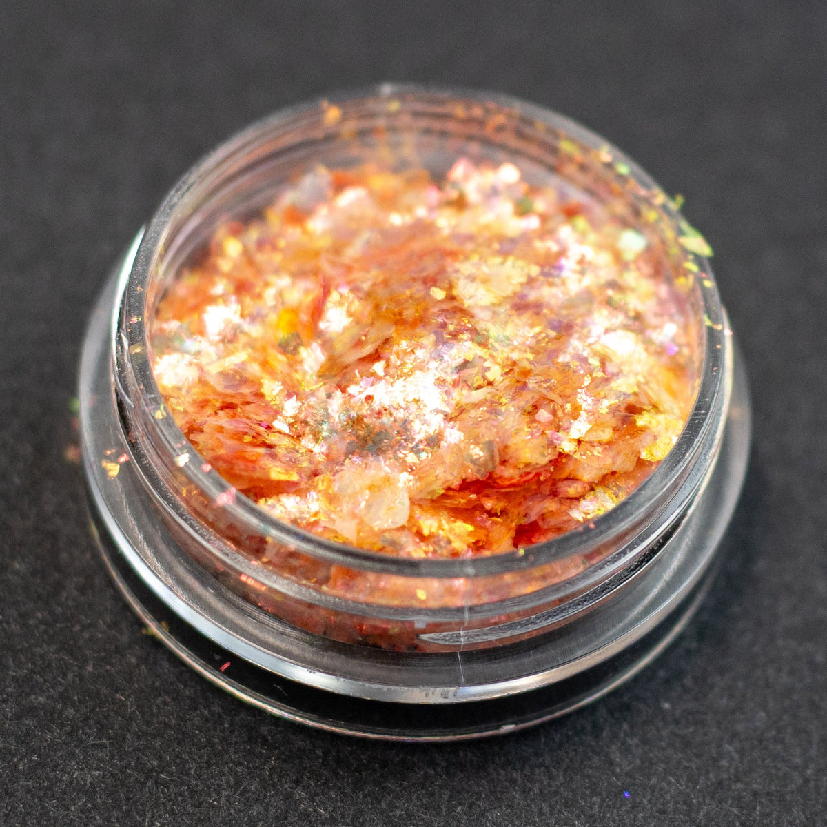 Coral-Orange-Gold Aurora Flakes, photo 21