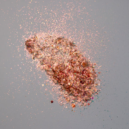 Coral-Orange-Gold Aurora Flakes, photo 25