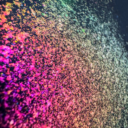 Magenta-Orange-Gold Iridescent Flakes, photo 33