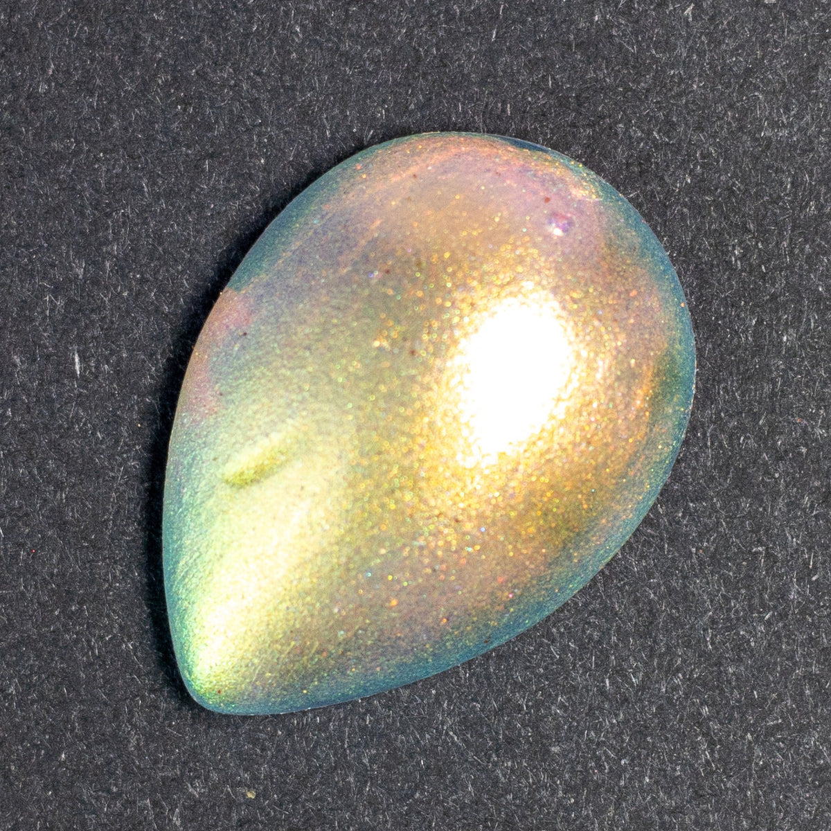 ISH03 - Green-Gold-Orange Iridescent Shimmer, photo 13