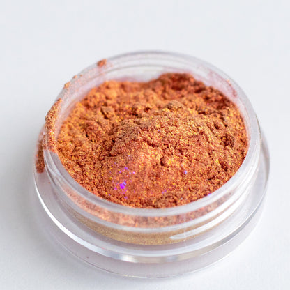 Copper-Gold-Pink Aurora Shimmer, photo 2
