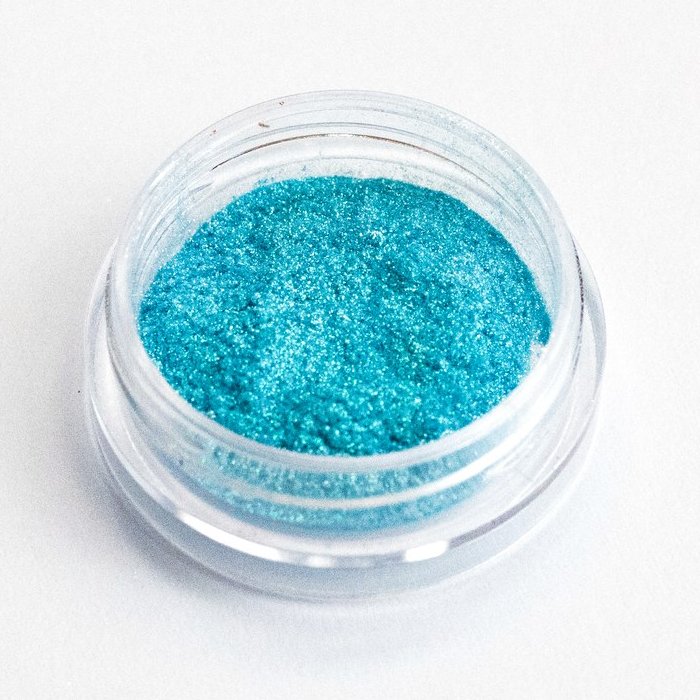 Turquoise-Cyan Aurora Shimmer, photo 2