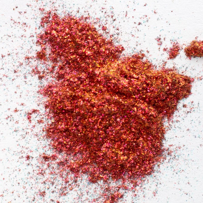 Copper-Red-Gold Aurora Shimmer, photo 3