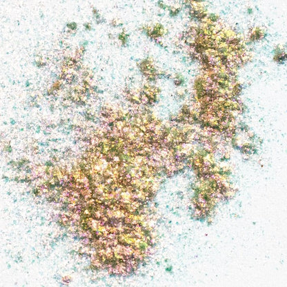 Champagne Red-Gold-Green Aurora Shimmer, photo 4