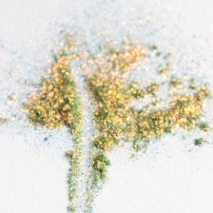 Champagne Red-Gold-Green Aurora Shimmer, photo 6