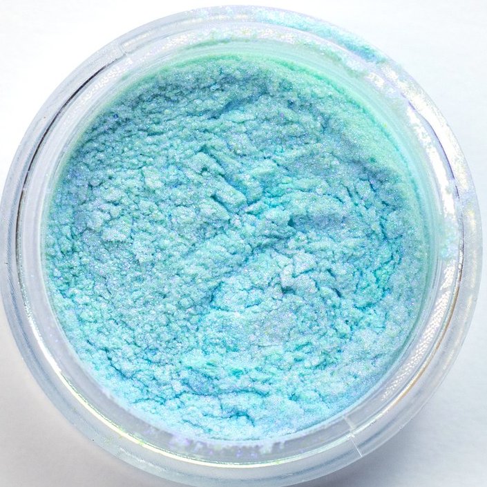 Sky Blue-Indigo Aurora Shimmer, photo 1