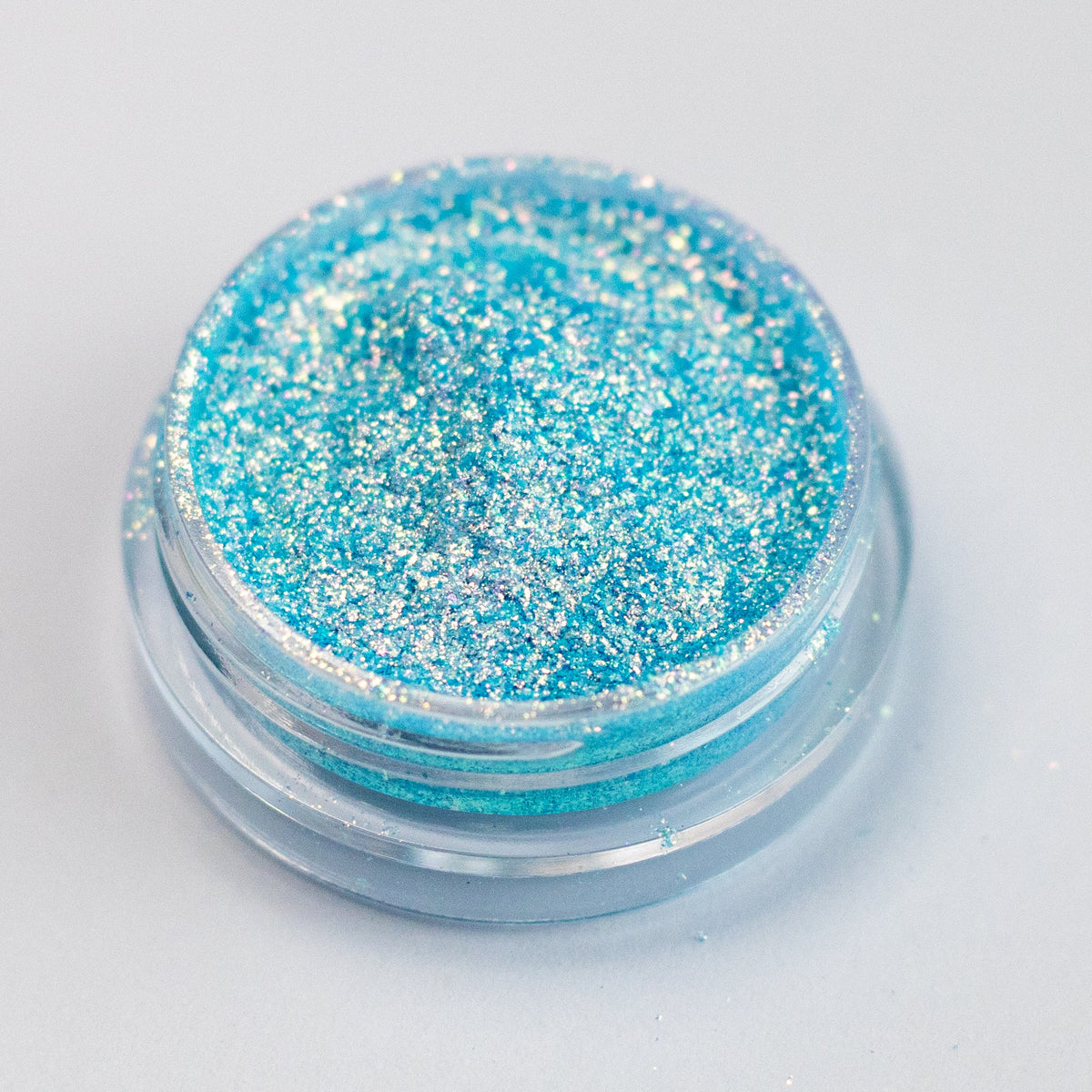 Sky Blue Pink-Green-Gold Aurora Shimmer, photo 2