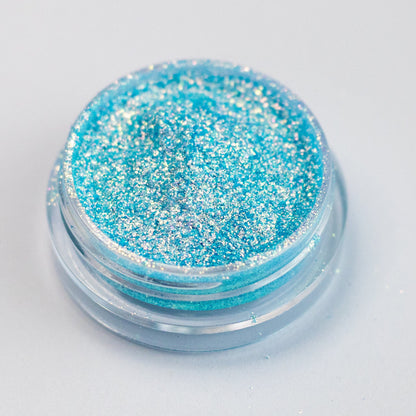 Sky Blue Pink-Green-Gold Aurora Shimmer, photo 2