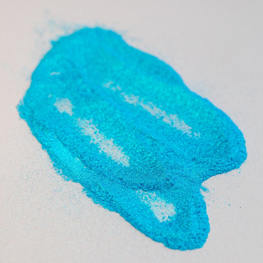 Bright Blue Aqua-Cyan Aurora Shimmer, photo 9