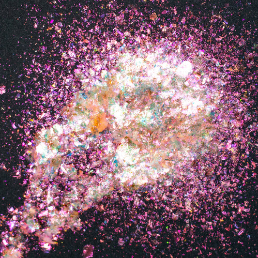 Coral-Pink-Magenta Aurora Flakes, photo 7