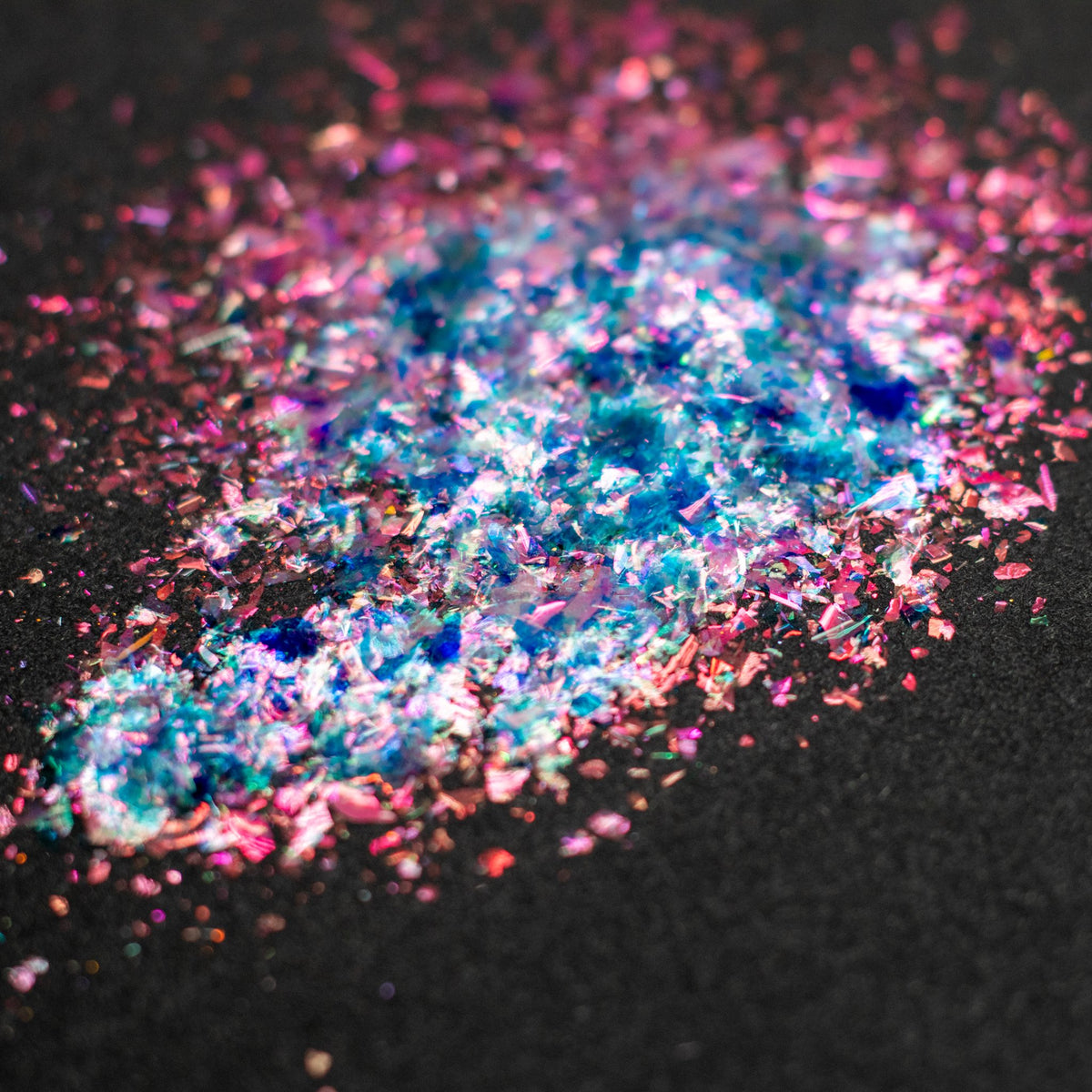 Azure Blue-Pink Aurora Flakes, photo 11