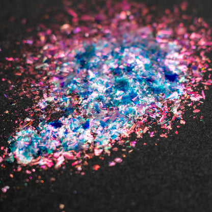 Azure Blue-Pink Aurora Flakes, photo 11