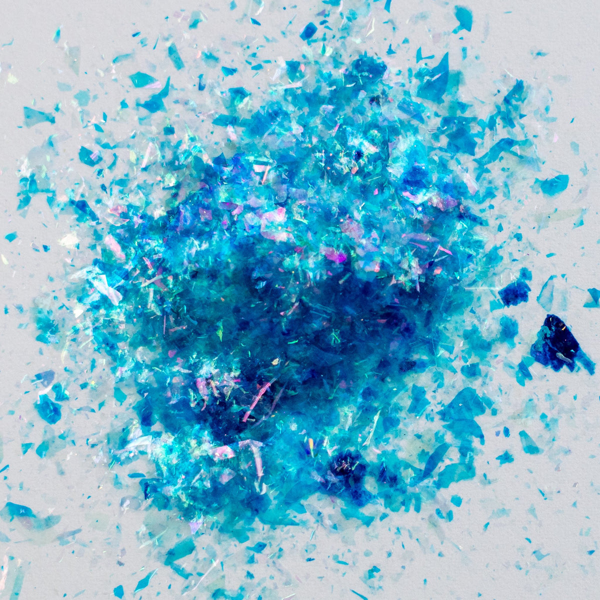 Azure Blue-Pink Aurora Flakes, photo 3
