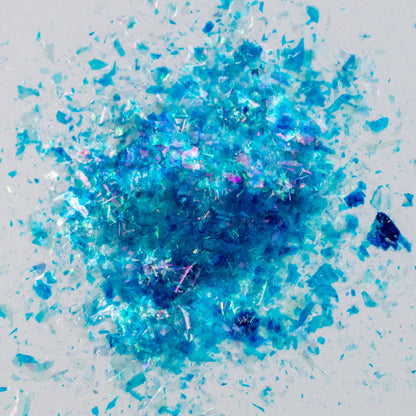Azure Blue-Pink Aurora Flakes, photo 4