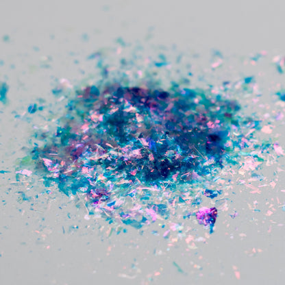 Azure Blue-Pink Aurora Flakes, photo 6