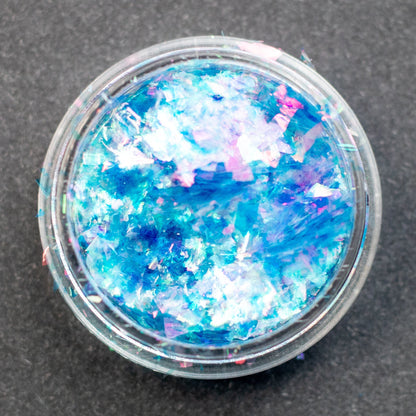Azure Blue-Pink Aurora Flakes, photo 7