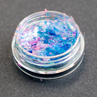 Azure Blue-Pink Aurora Flakes, photo 9
