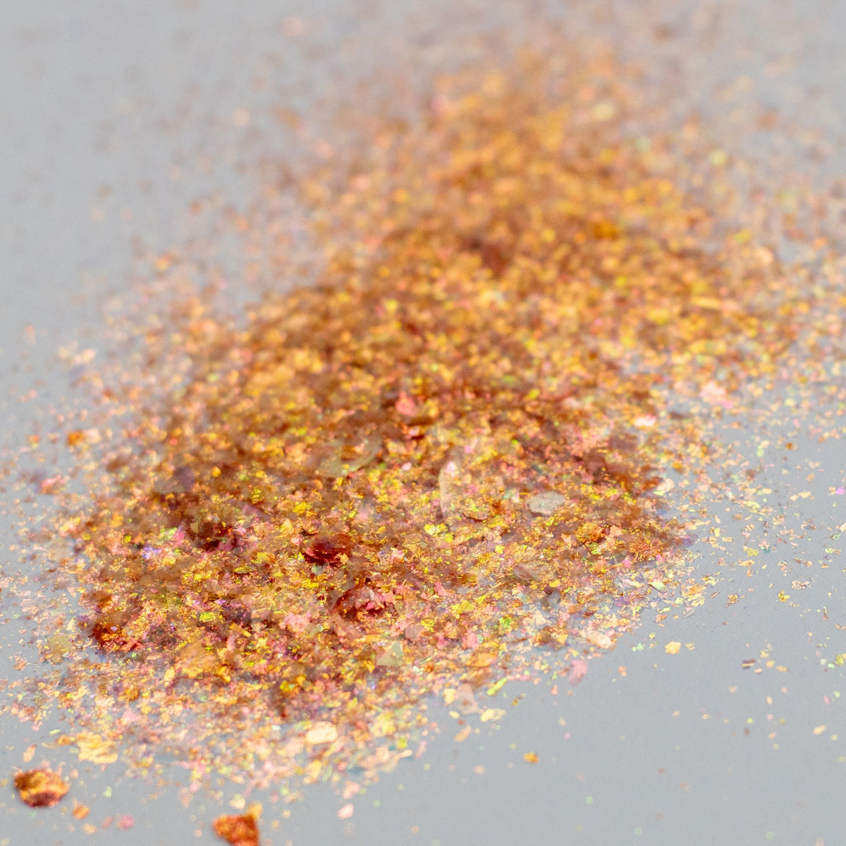 Coral-Orange-Gold Aurora Flakes, photo 14