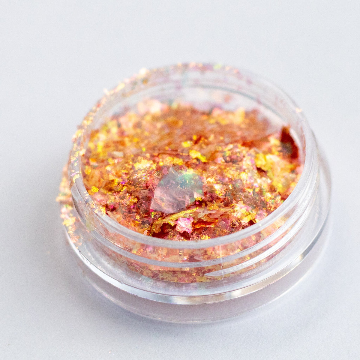 Coral-Orange-Gold Aurora Flakes, photo 2