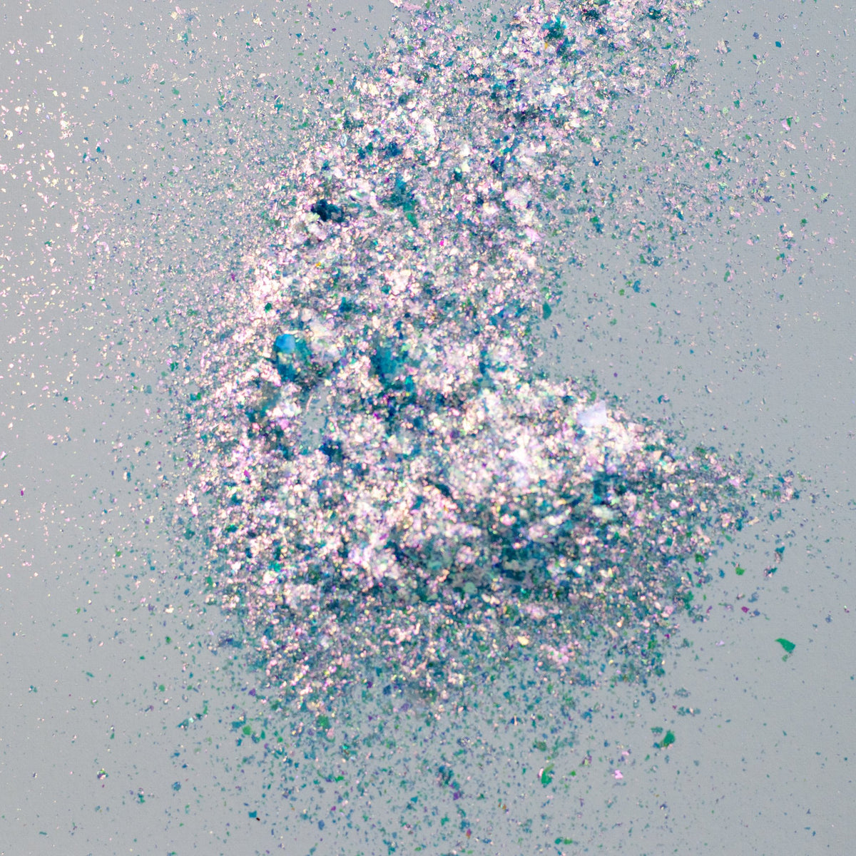 Sky Blue-Green-Pink Aurora Flakes, photo 10