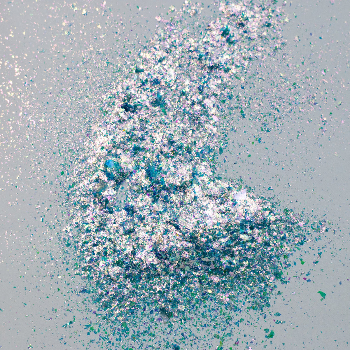 Sky Blue-Green-Pink Aurora Flakes, photo 11