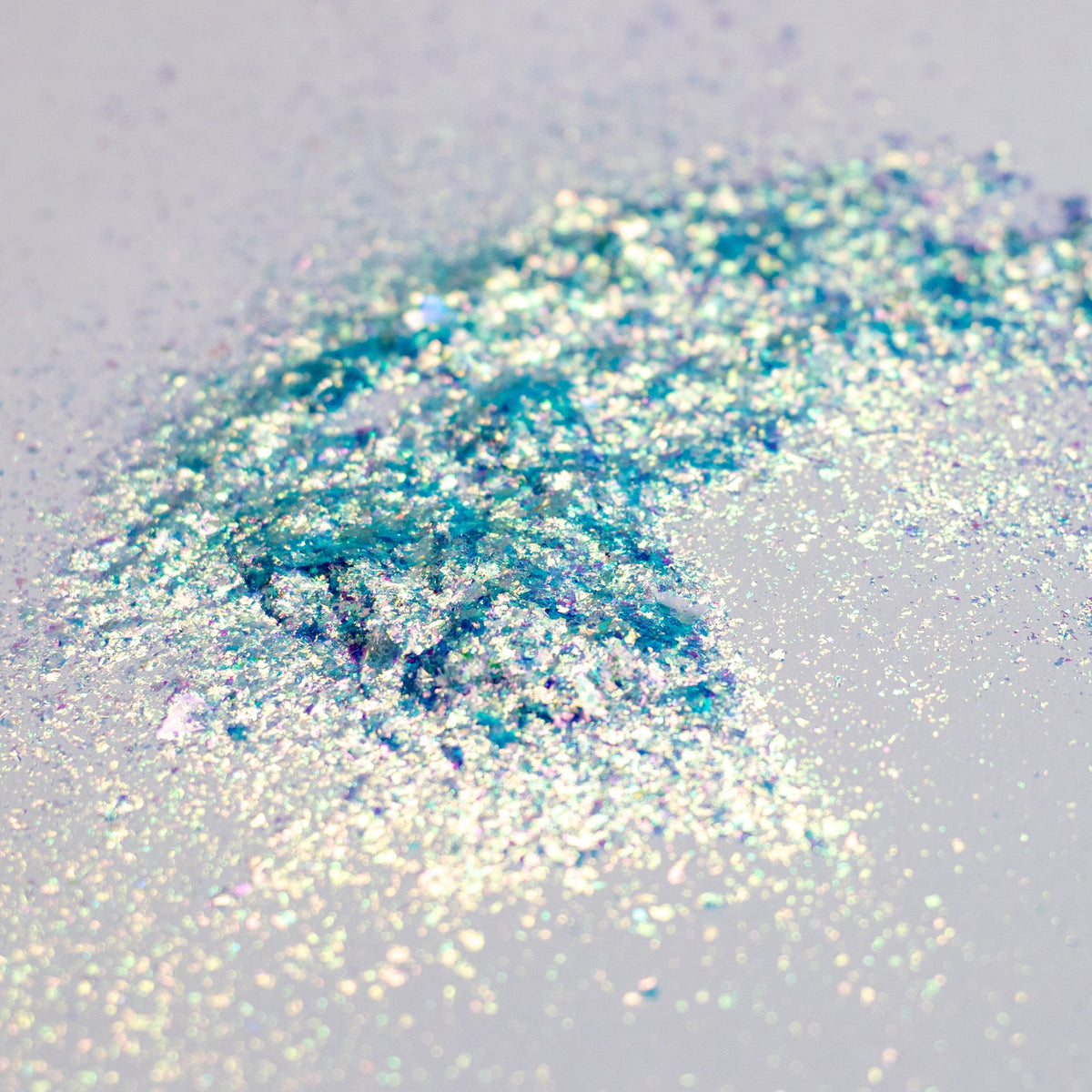 Sky Blue-Green-Pink Aurora Flakes, photo 13