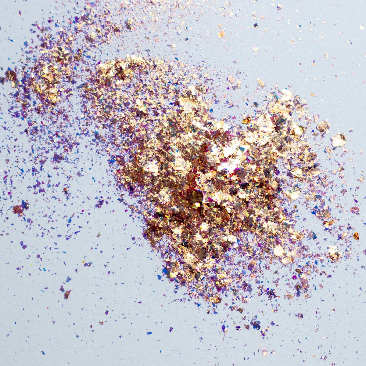 Rose Gold-Champagne Aurora Flakes, photo 10