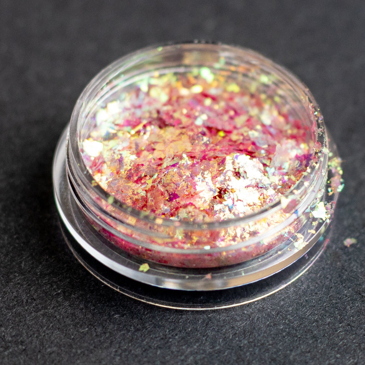 Rose Gold-Champagne Aurora Flakes, photo 5